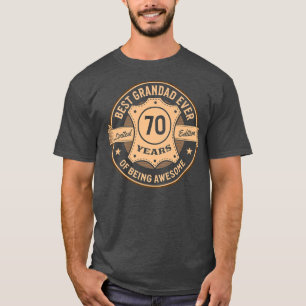 Beste Grandad seit 70 Jahren Phantastisch, T-Shirt