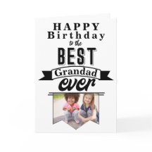 Beste Grandad-Vorlage je Geburtstag