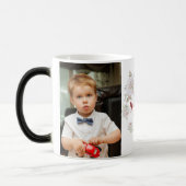 Beste Grandma je Muttertagsfoto-Collage Verwandlungstasse (Links)