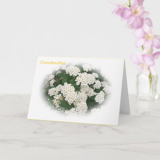 Beste Grandmutter je Muttertagskarte Karte (Orchidee)