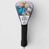 Beste GRANDPA - Personalisiertes Foto - Golfer-Tre Golf Headcover (Vorderseite)
