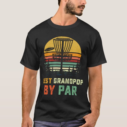 Beste Grandpop Disk Golf Opa Frisbees Disk Gol T-Shirt (Vorderseite)