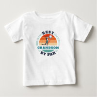 Beste Grandson nach Par Retro-Logo