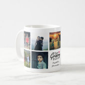 Beste Granny je Custom Foto Collage Oma Geschenk Kaffeetasse (Vorderseite Links)