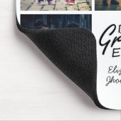 Beste Granny je Niedlich Grandkids Foto Collage Ge Mousepad (Ecke)