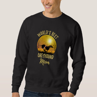 Beste Greyhound-Mama der Welt Vintage Greyhound Ma Sweatshirt