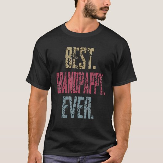 Beste Großappy je T-Shirt (Vorderseite)