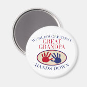 Beste großartige Großopfhandschuhe Magnet (Vorderseite/Rückseite)