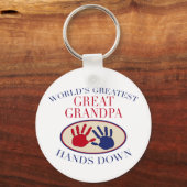 Beste großartige Großopfhandschuhe Schlüsselanhänger (Vorderseite)