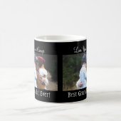 Beste Großdad je Foto Collage weiß Kaffeetasse (Mittel)