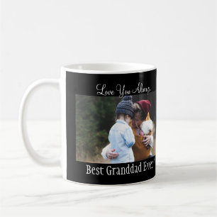 Beste Großdad je Foto Collage weiß Kaffeetasse