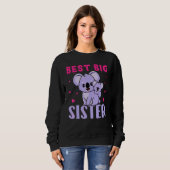Beste große Schwester 1 Sweatshirt (Vorne ganz)