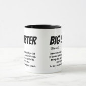 Beste große Schwester je, siste Definition individ Tasse (Zentrum)
