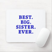 Beste große Schwester überhaupt Mousepad (Mit Mouse)