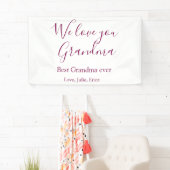 Beste Großeltern Foto-Geschenke Klassiker Banner (Insitu)