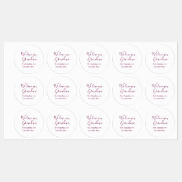 Beste Großeltern Foto-Geschenke Klassiker Etiketten