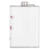 Beste Großeltern Foto-Geschenke Klassiker Flachmann (Rückseite)