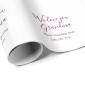 Beste Großeltern Foto-Geschenke Klassiker Geschenkpapier (Rolleneckpunkt)