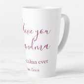 Beste Großeltern Foto-Geschenke Klassiker Milchtasse (Rechte Ecke)