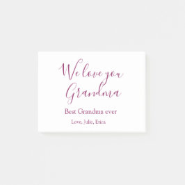 Beste Großeltern Foto-Geschenke Klassiker Post-it Klebezettel