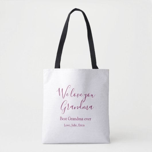 Beste Großeltern Foto-Geschenke Klassiker Tasche (Vorderseite)
