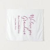 Beste Großeltern Foto-Geschenke Klassiker Wandteppich (Vorderseite (Horizontal))