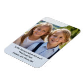 Beste Großeltern je Großkinder Foto Magnet (Linke Seite)