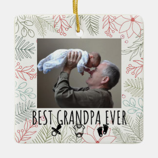 Beste Großeltern Keramikornament