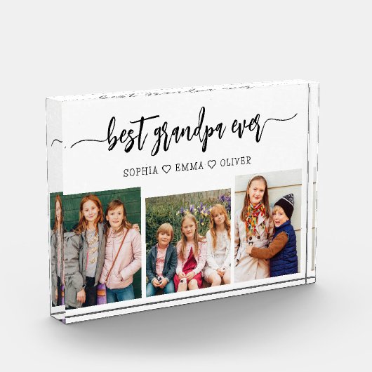 Beste Großkinder FotoCollage Fotoblock (Links)