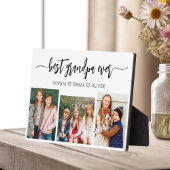 Beste Großkinder FotoCollage Fotoplatte