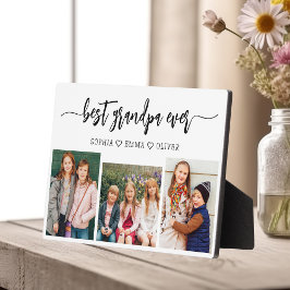 Beste Großkinder FotoCollage Fotoplatte