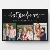 Beste Großkinder FotoCollage Fotoplatte (Vorderseite)