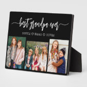 Beste Großkinder FotoCollage Fotoplatte (Seite)