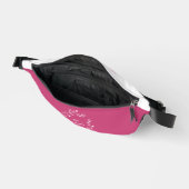 Beste Großmutter Familie Sake Großkinder Pink Bauchtasche (Offen)