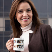 Beste Großmutter je benutzerdefiniertes Foto, Kaffeetasse