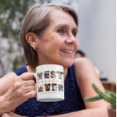 Beste Großmutter je benutzerdefiniertes Foto, Kaffeetasse