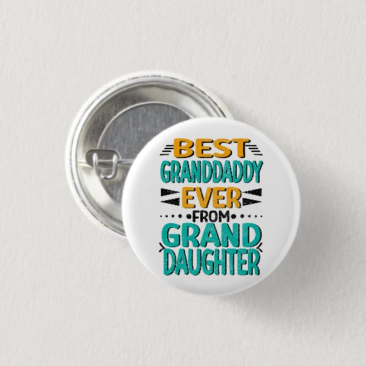 Beste Großmutter je Button (Vorne & Hinten)