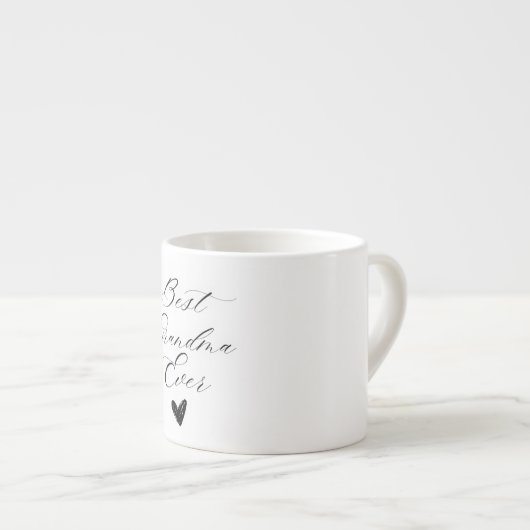 Beste Großmutter je Espressotasse (Vorderseite Rechts)