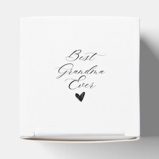 Beste Großmutter je Geschenkschachtel (Oben)