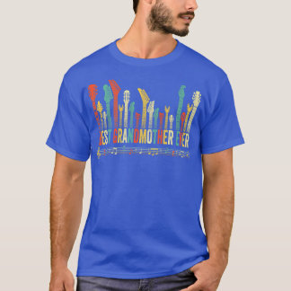 Beste Großmutter je Gitarre Lover Gitarrist Mothe T-Shirt