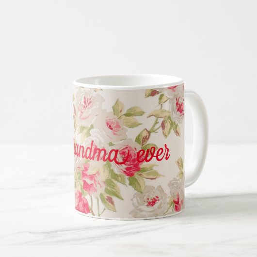 Beste Großmutter je Kaffeetasse (VorderseiteRechts)