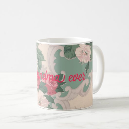 Beste Großmutter je Kaffeetasse (VorderseiteRechts)