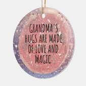 Beste Großmutter je Keramik Ornament (Links)