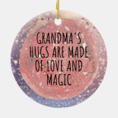 Beste Großmutter je Keramik Ornament (Hinten)