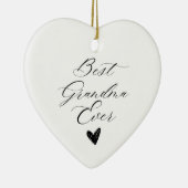 Beste Großmutter je Keramik Ornament (Rechts)