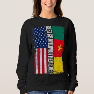 Beste Großmutter je Muttertag Kamerun Us Fl Sweatshirt