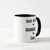Beste Großmutter je Tasse (VorderseiteRechts)
