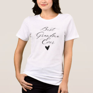 Beste Großmutter je Tri-Blend Shirt