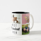 Beste Großmutter je - Vatertag-Foto Zweifarbige Tasse (VorderseiteRechts)