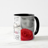 Beste Großmutter-überhaupt kundenspezifische Fotos Tasse (VorderseiteRechts)